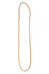 Collana di perle di legno Alison metallic